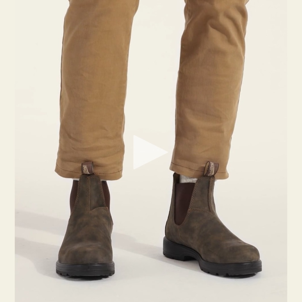 NWT/NWB BLUNDSTONE BOOTS Women’s 585 Rustic Brown - Picture 6 of 12